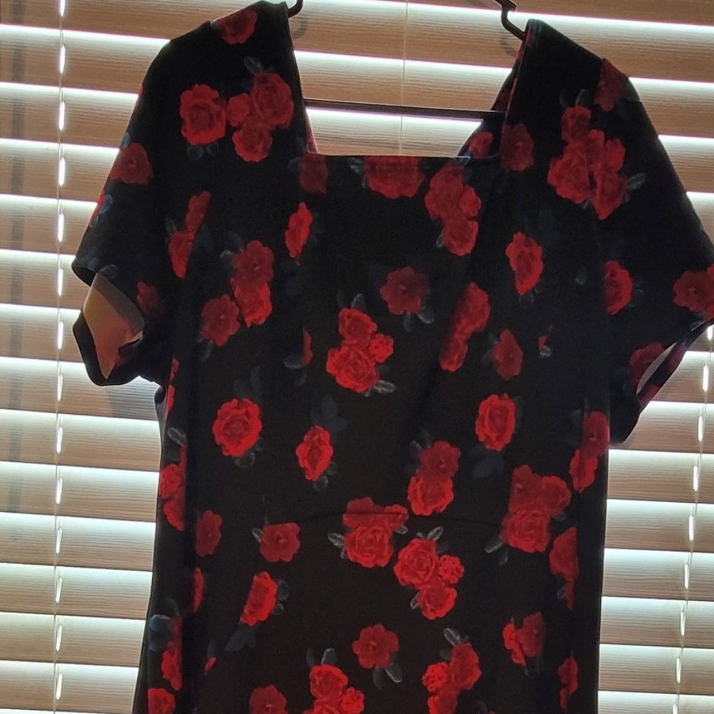 Lane Bryant Rose dress 20W
